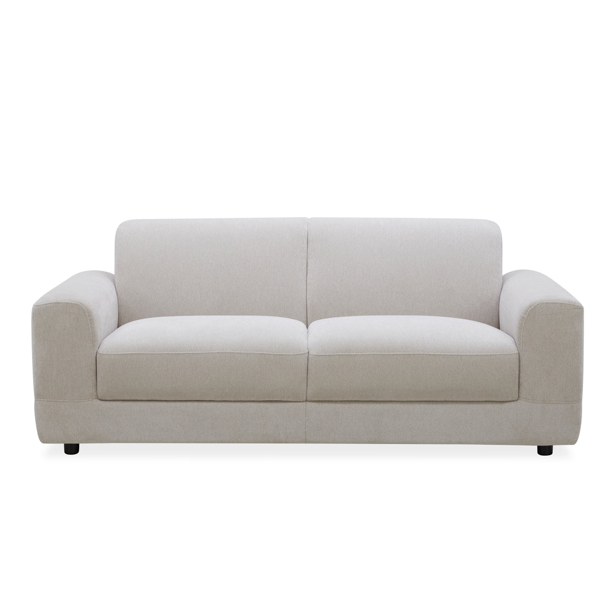 طقم كنب أوركيد باللون الأبيض