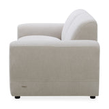 كنب ثلاثي أوركيد باللون الأبيض