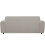 كنب ثنائي أوركيد باللون الأبيض