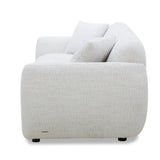 كنب ثلاثي ريفان باللون الأبيض