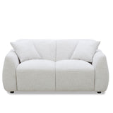 كنب ثنائي ريفان باللون الأبيض