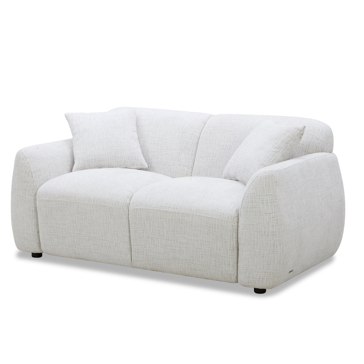 كنب ثنائي ريفان باللون الأبيض