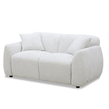 كنب ثنائي ريفان باللون الأبيض