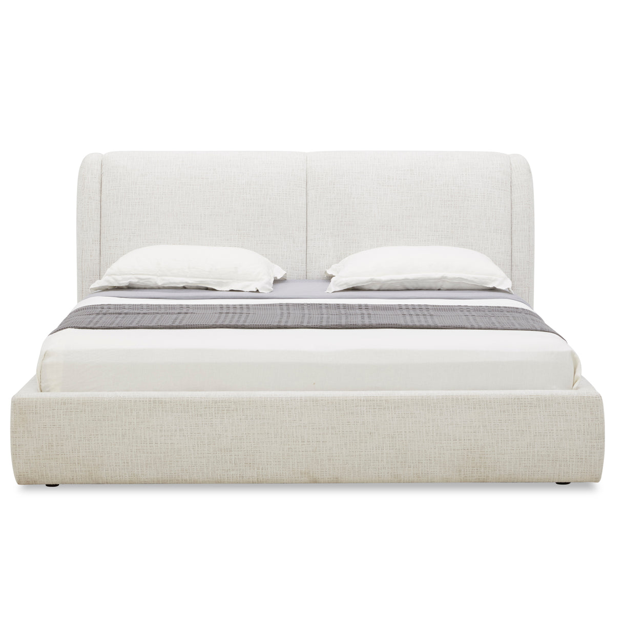 سرير كونا باللون الأبيض