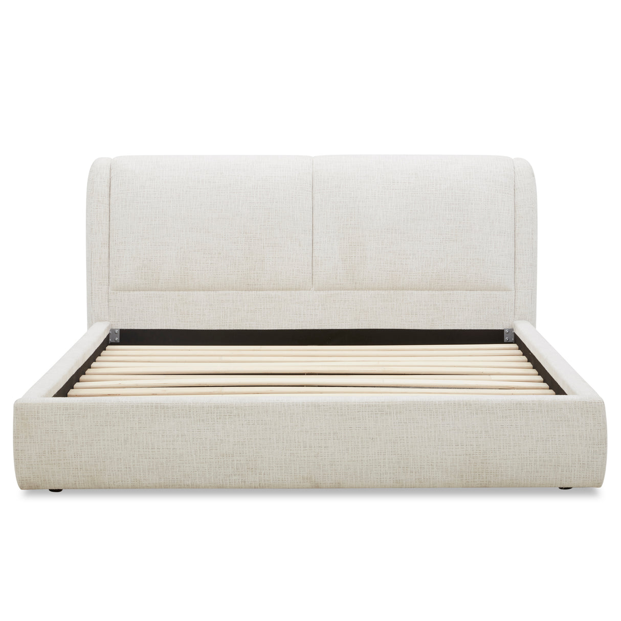 سرير كونا باللون الأبيض