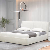 سرير كونا باللون الأبيض