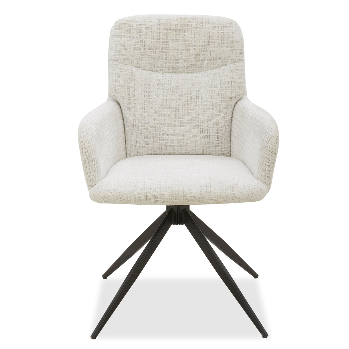 كرسي فردي سديم باللون الكريمي