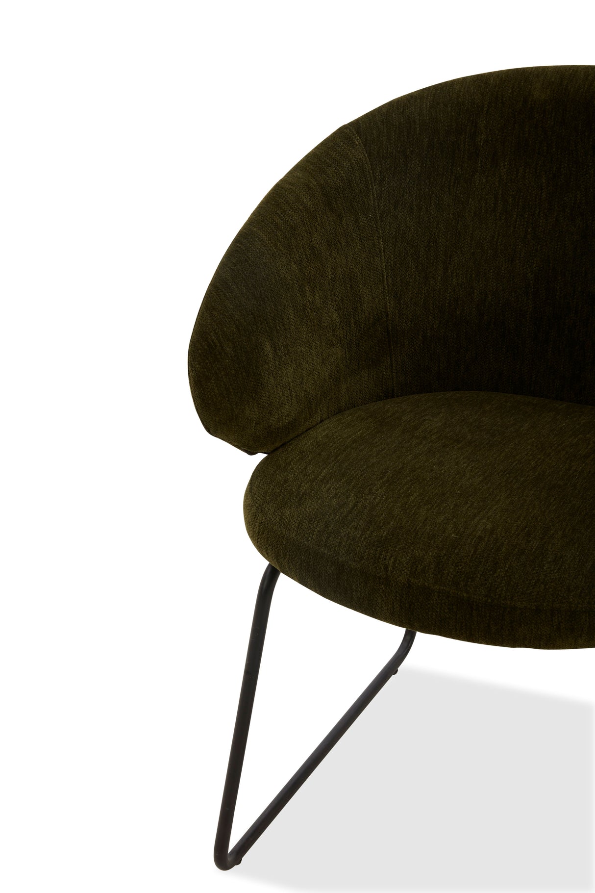 كرسي فردي روكيا باللون الزيتي