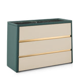 وحدة أدراج كارينا باللون الأخصر