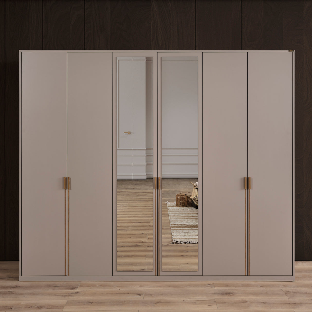 دولاب نوفا باللون البيج - High Point