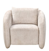 طقم كنب ريبيكا باللون الكريمي | من هاي بوينت