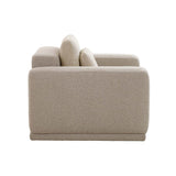 كنب فردي توفا باللون البني