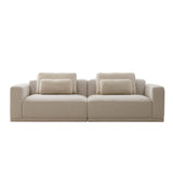 كنب ثلاثي توفا باللون البني