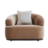 كنب لورينا فردي باللون البني