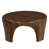 طاولة وسطية دالو باللون البني الغامق