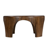 طاولة وسطية دالو باللون البني الغامق