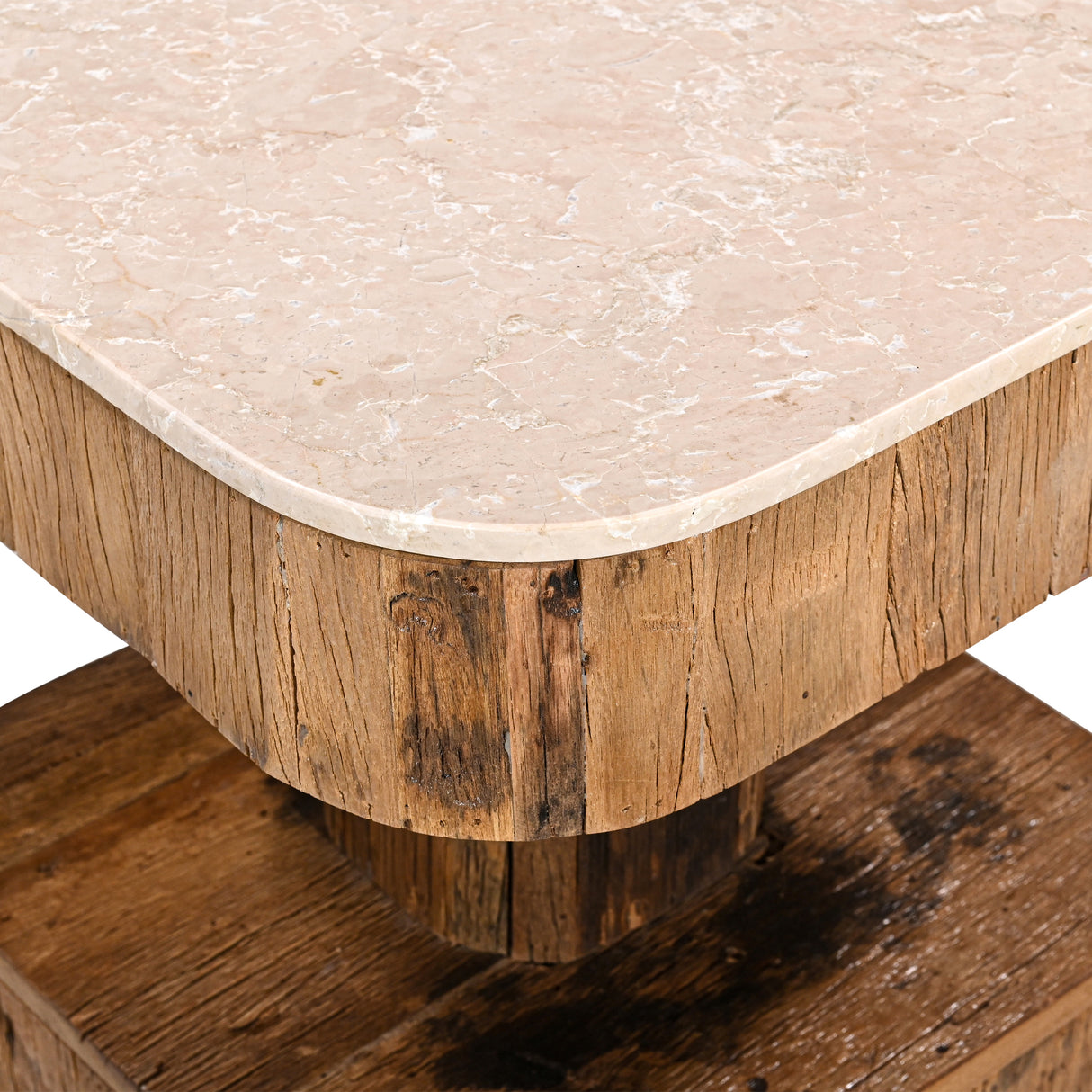 طاولة وسطية فيدا باللون الخشبي