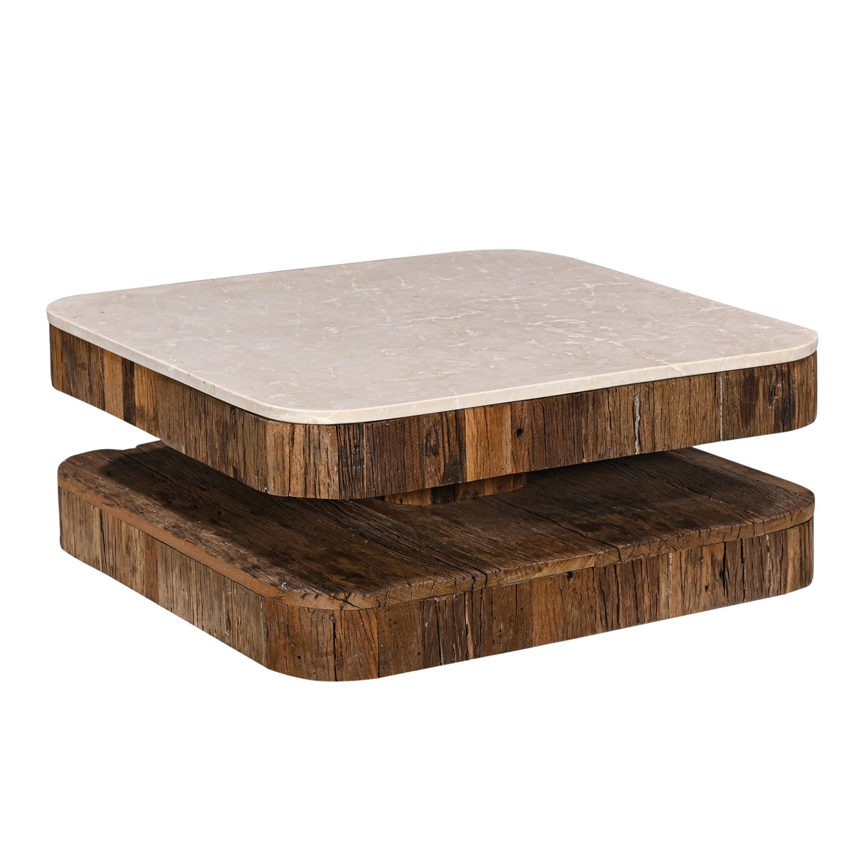 طاولة وسطية أوريا باللون الخشبي