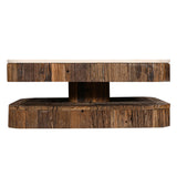 طاولة وسطية أوريا باللون الخشبي