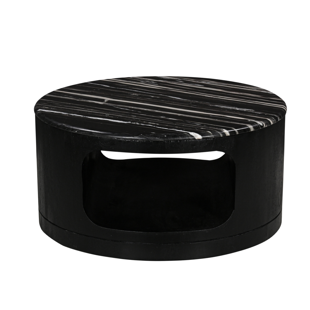 طاولة وسطية تينا باللون الأسود