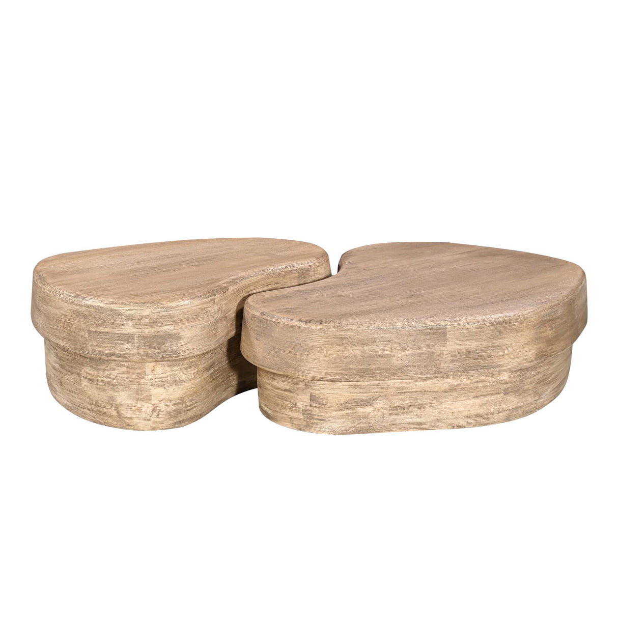 طاولة وسطية روليفيا باللون الخشبي