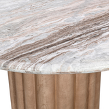 طاولة وسطية دالين باللون البني