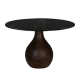 طاولة وسطية كالميرا باللون البني الداكن