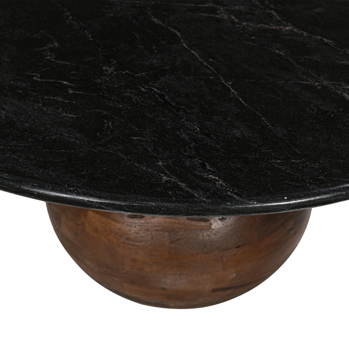 طاولة وسطية بيلانيسا باللون البني الداكن