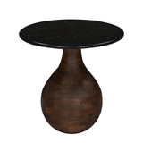 طاولة وسطية أوركاليا باللون البني الداكن