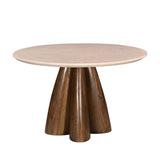 طاولة وسطية أوريليا باللون البني