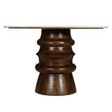 طاولة طعام مارينوفا باللون البني