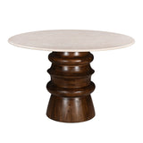 طاولة طعام مارينوفا باللون البني