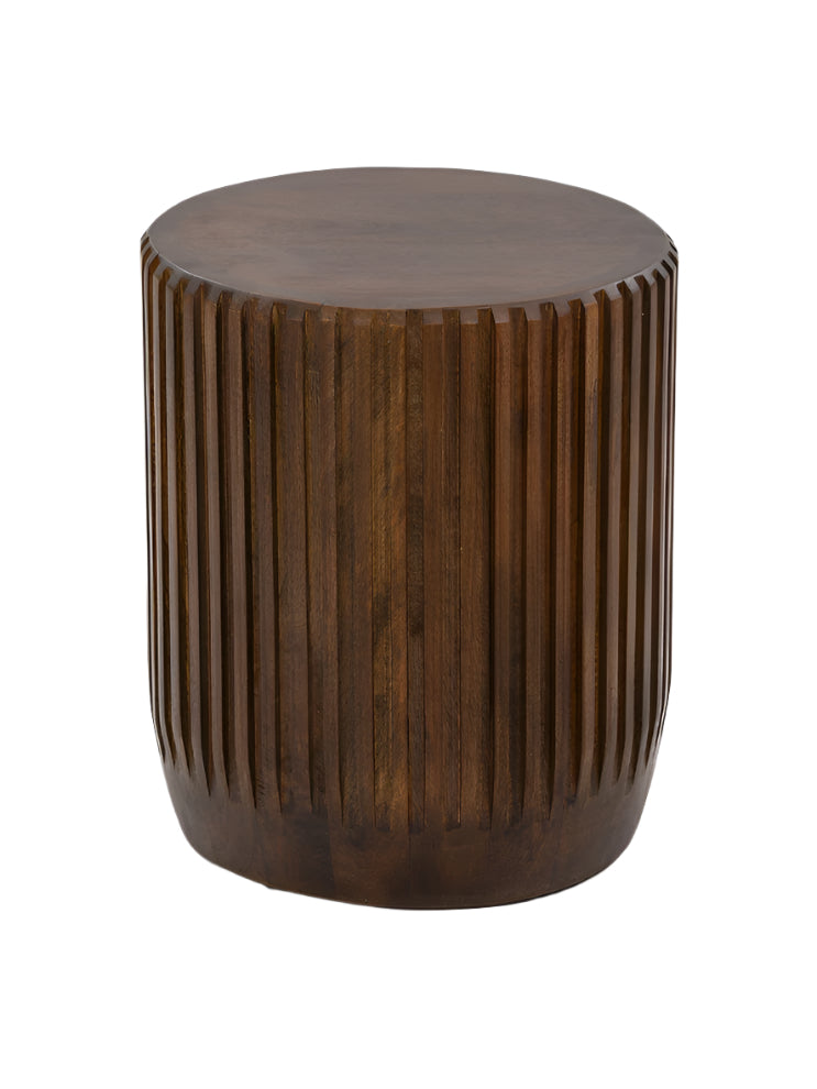 طاولة جانبية روي باللون البنى