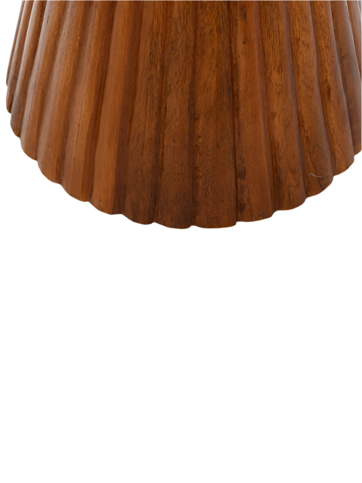 طاولة جانبية تيمور باللون البنى