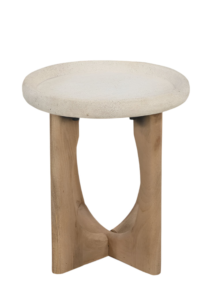 طاولة فيدرا باللون البني