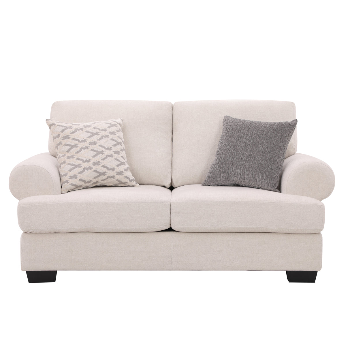 كنب ثنائي تيانا باللون الكريمي