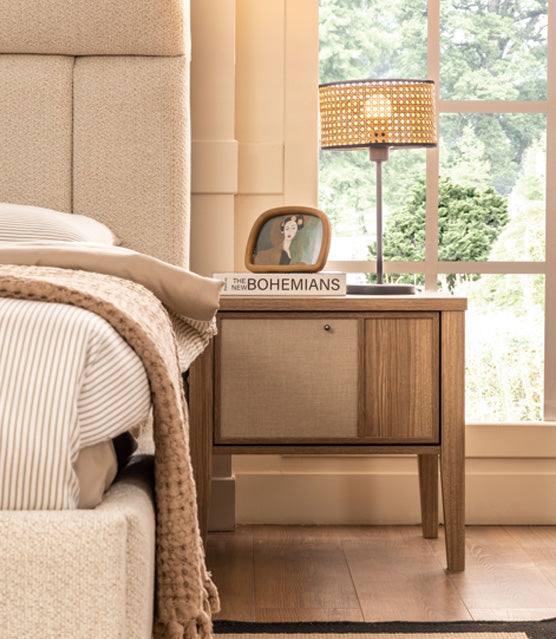 غرفة نوم أولسو باللون البني