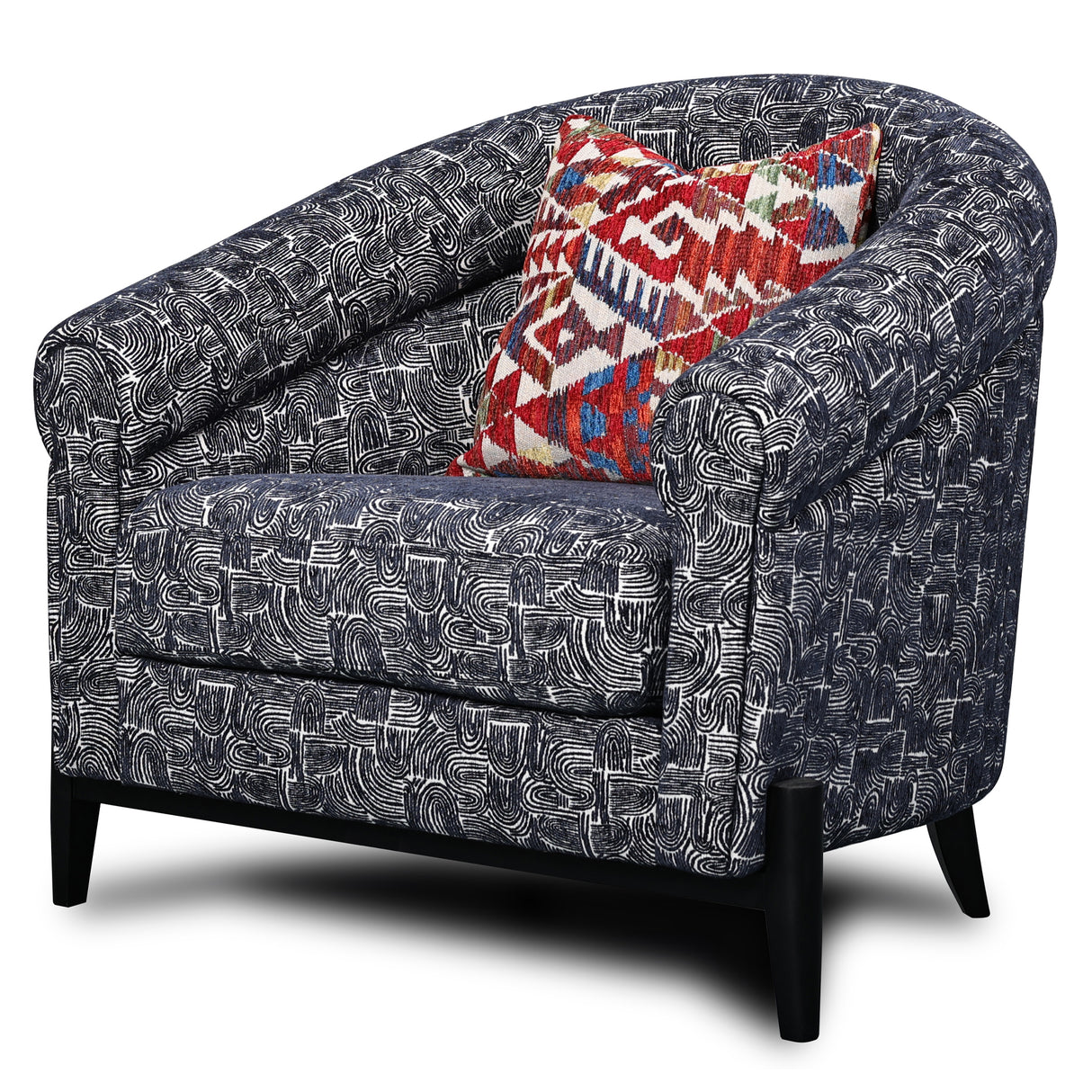 كنب فِــيرا فردي باللون الرمادي