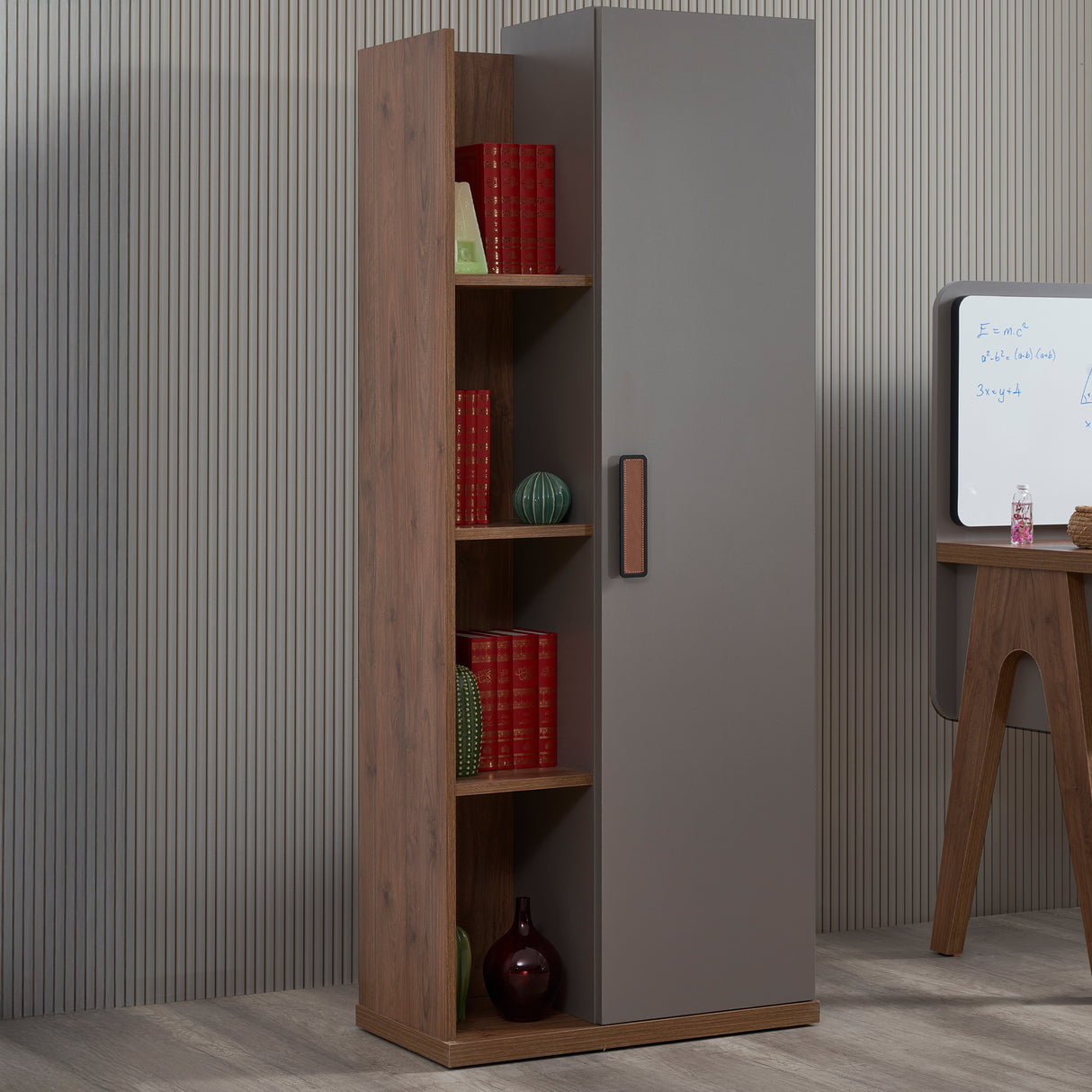 دولاب ديلان باللون البني