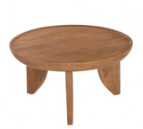 طاولة قهوة ويسل باللون البنى