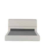 سرير سيلفارا مضغوط باللون الأبيض