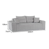 كنب لافيندا ثلاثي مضغوط متعدد الألوان