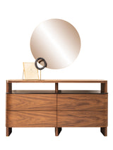 تسريحة جيلان مع مراية باللون البني الجوزي - High Point