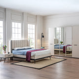 غرفة نوم ميار باللون الكريمي