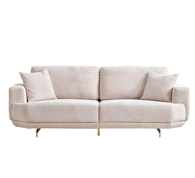 كنب كولمان رباعي باللون الكريمي - High Point