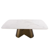 طاولة طعام ليوانا باللون الأبيض | من هاي بوينت