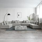 طقم كنب سيلارا باللون الرمادي