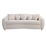 كنب نوريل باللون البيج