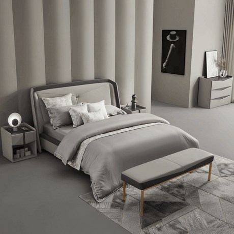 غرفة نوم نوبيل باللون البيج