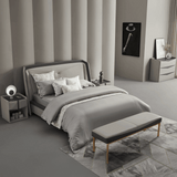 سرير نوبيل باللون البيج